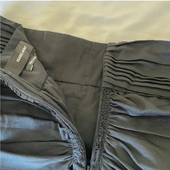 Isabel Marant black ruffle mini skirt - Picture 6 of 12